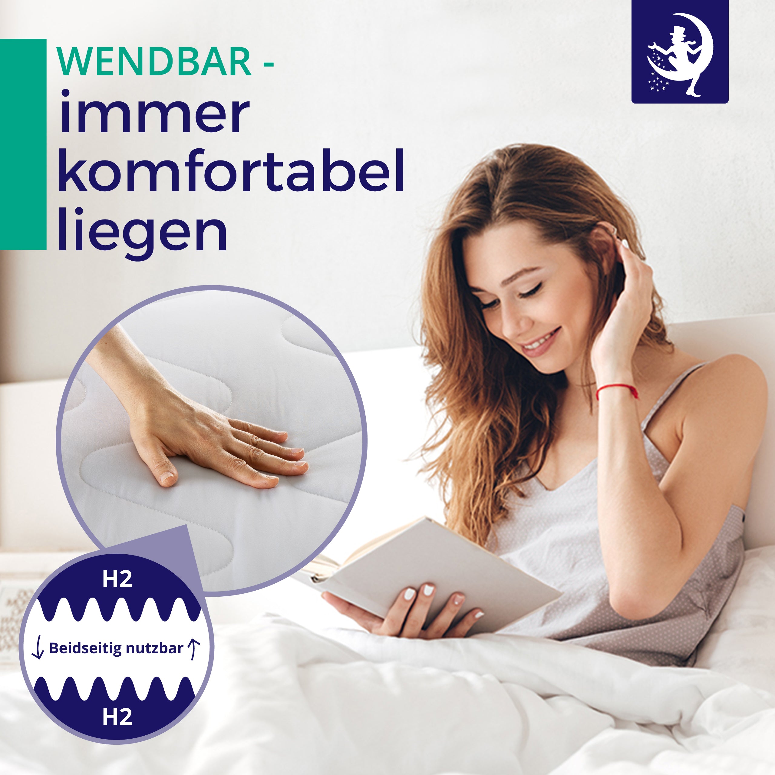 Pocket Spring Mattress Comfort Plus 24 cm – H3/H4