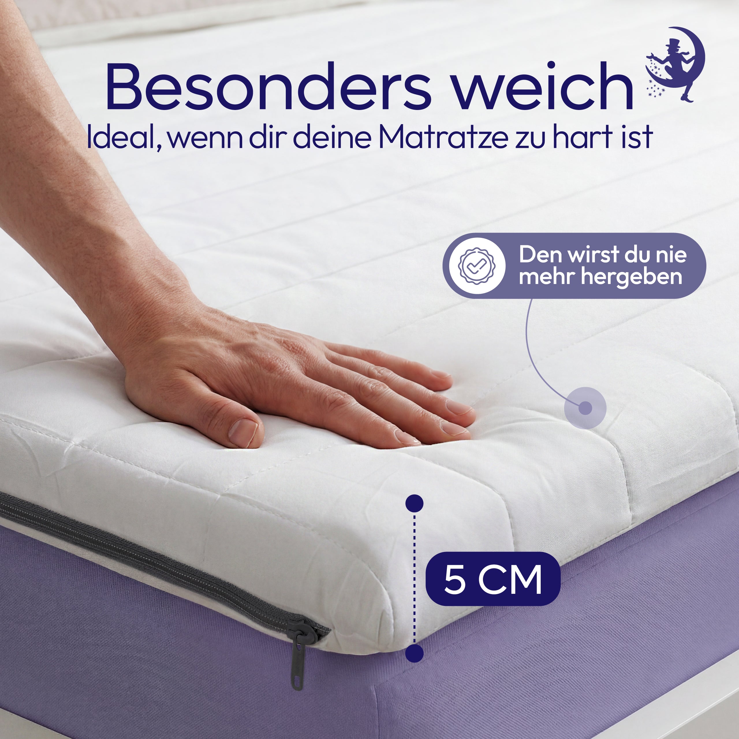 Comfort Cold Foam Topper 5cm