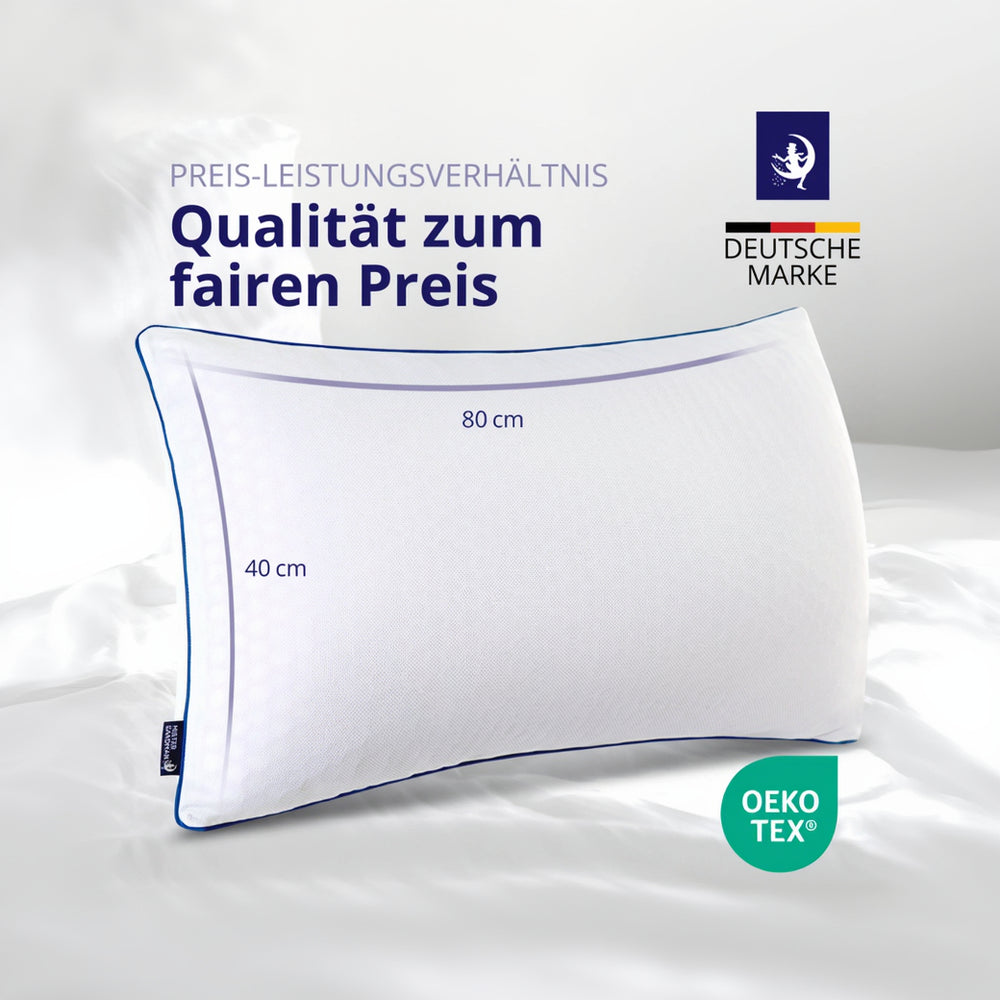 Hover image of Memory Flakes Premium Pillow - 40x80cm
