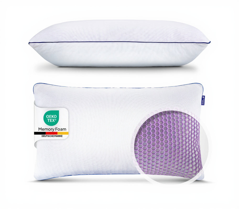 Memory Flakes Premium Pillow - 40x80cm