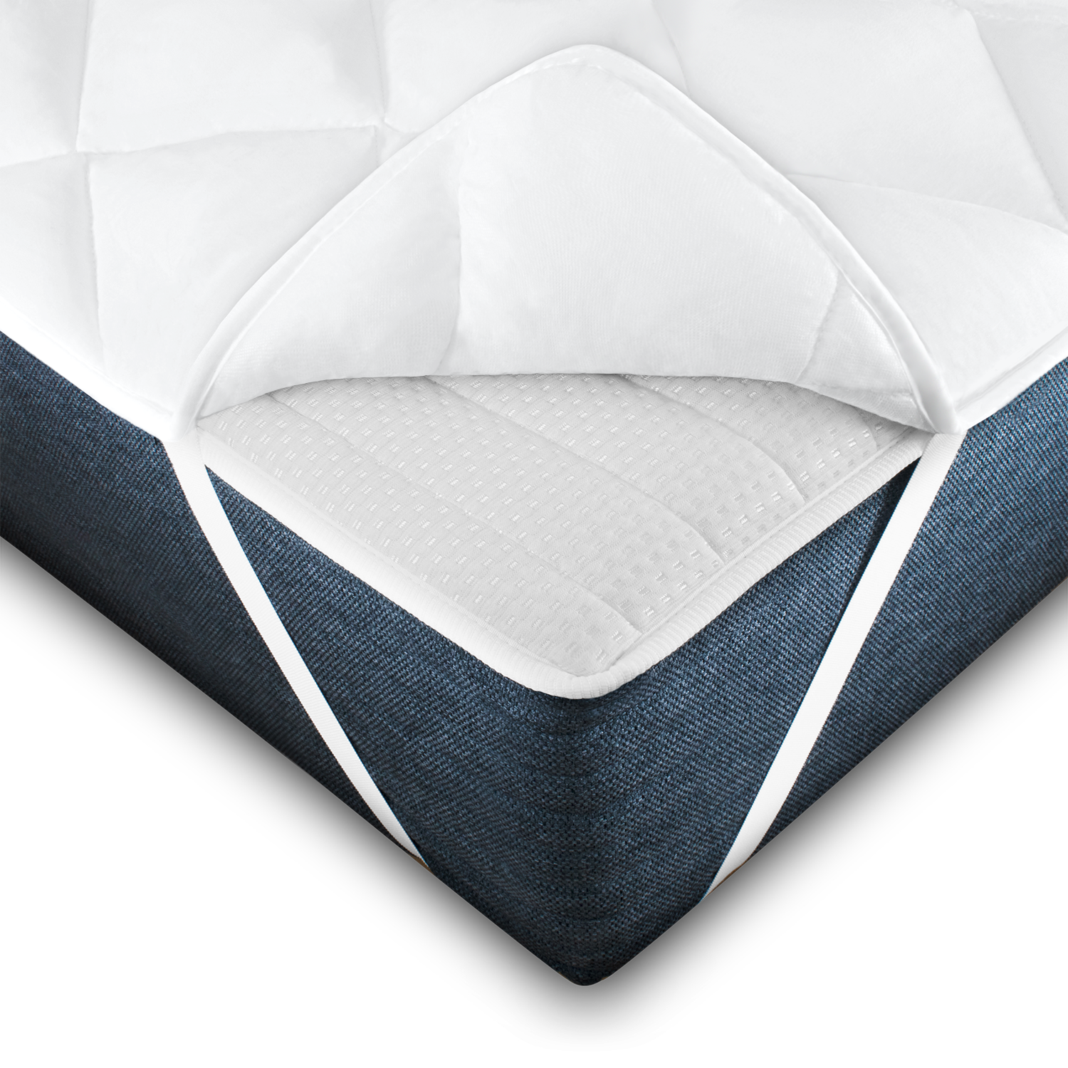 Surmatelas et protège-matelas - surmatelas souple pour la protection du matelas et le confort de couchage