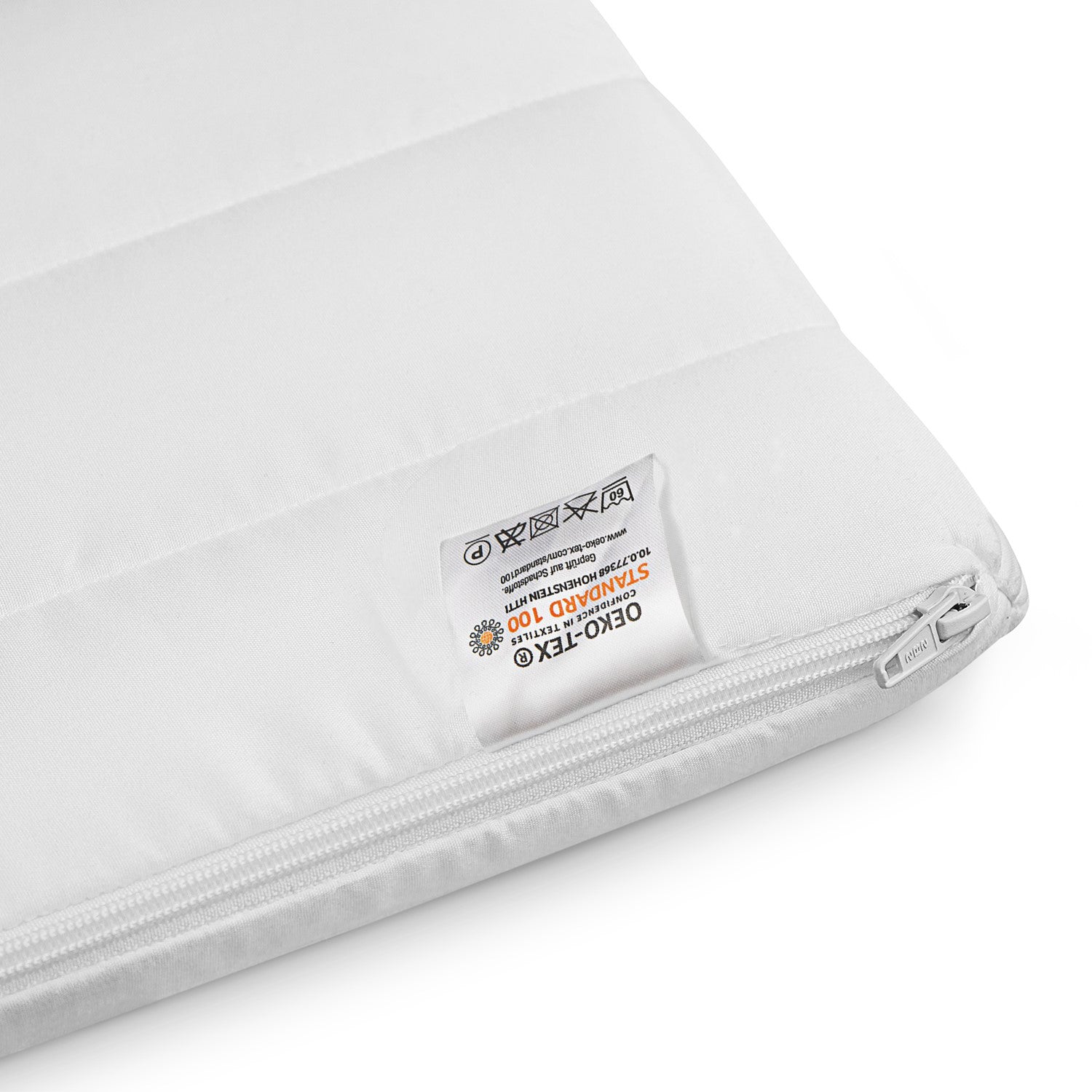 Surmatelas mousse froide housse microfibre 180x200