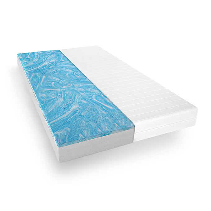 Housse microfibre matelas mousse gel 140x200